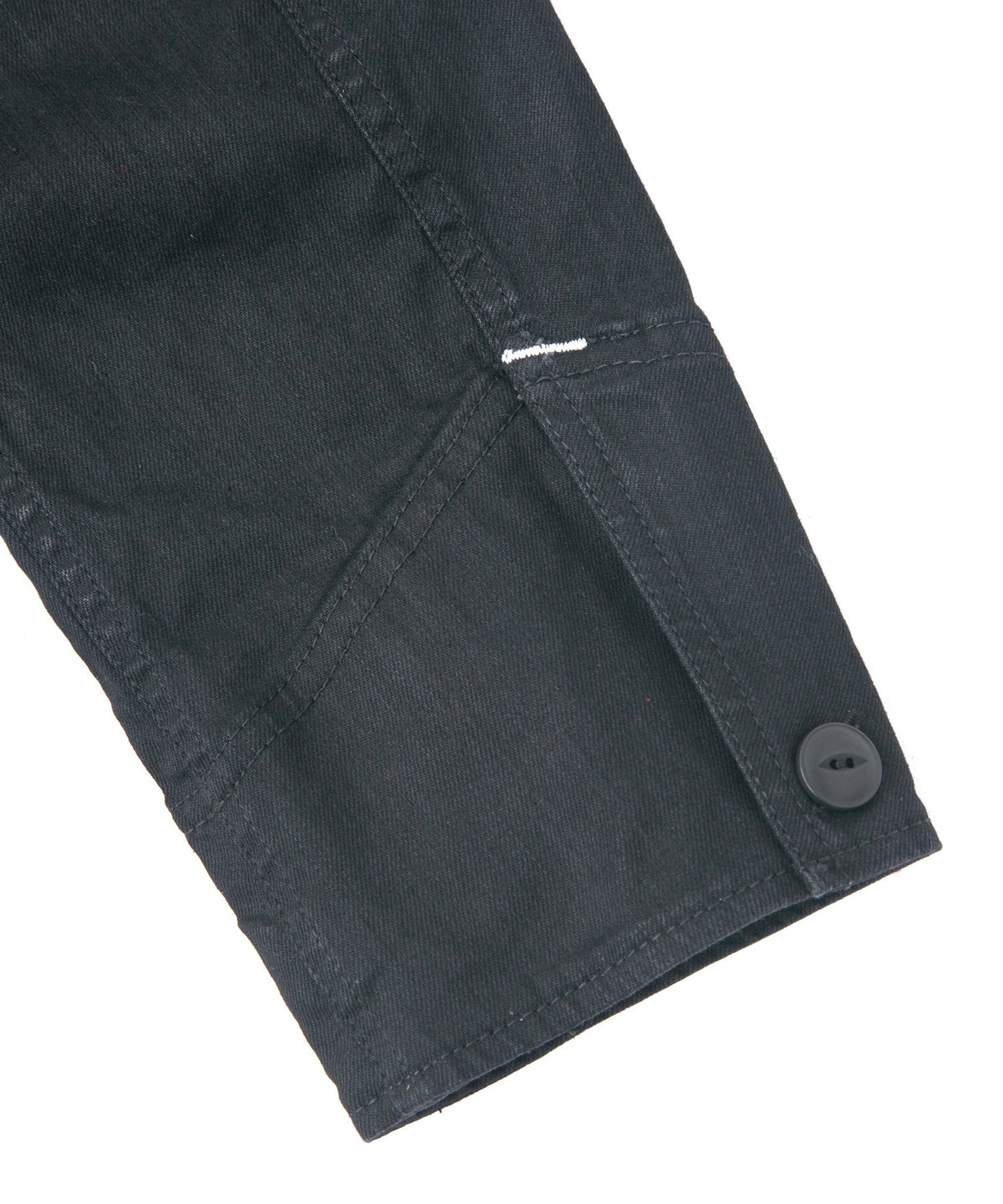 10oz オーガニックコットン ストレッチデニム Over Drive エンジニア カバーオール - BLACK-10