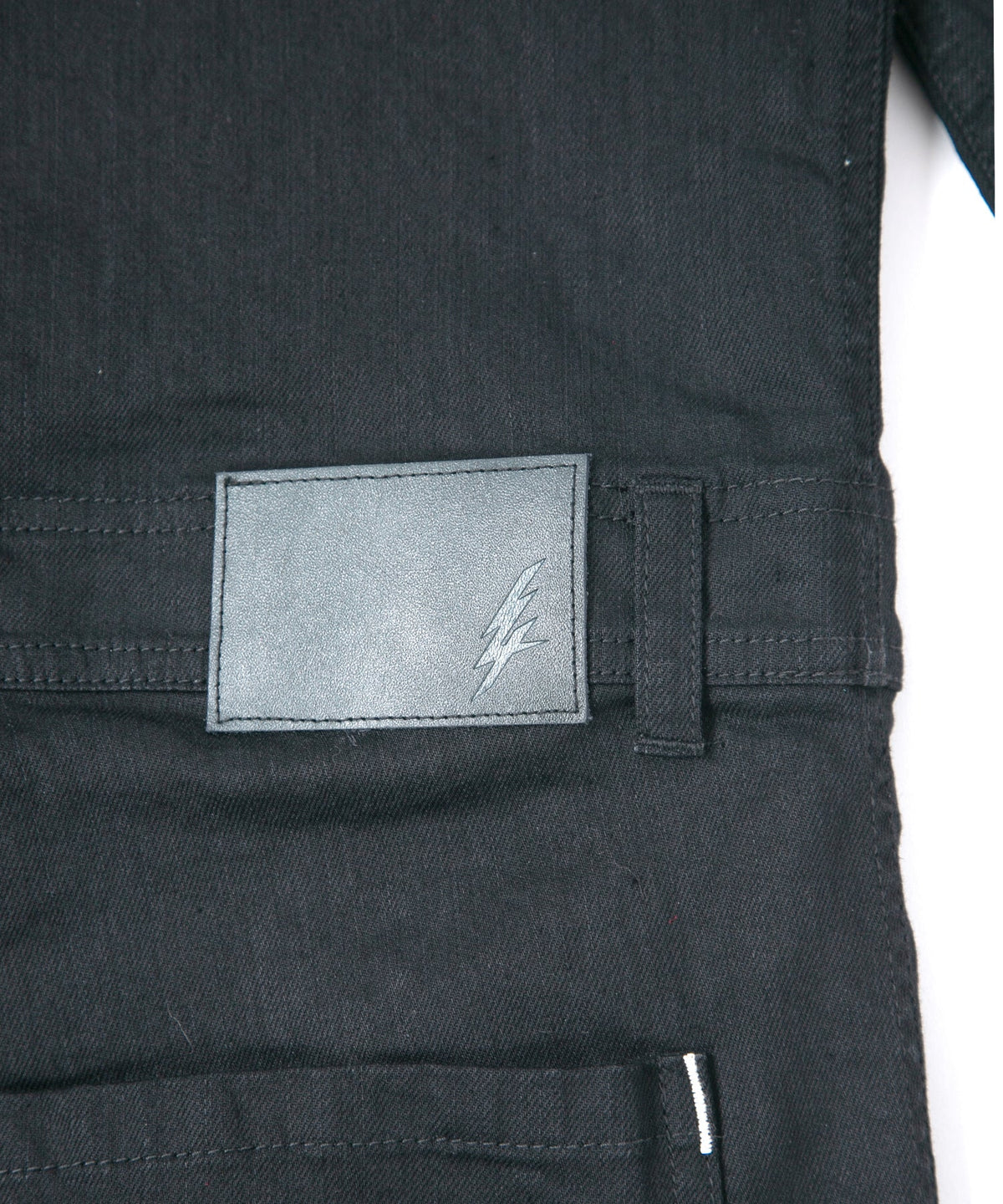 10oz オーガニックコットン ストレッチデニム Over Drive エンジニア カバーオール - BLACK-11