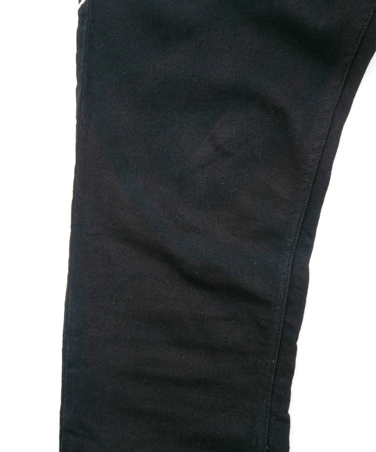 11oz オーガニックコットン ストレッチデニム TIGHT JOE1 タイトストレート ワンウォッシュ - BLACK-11
