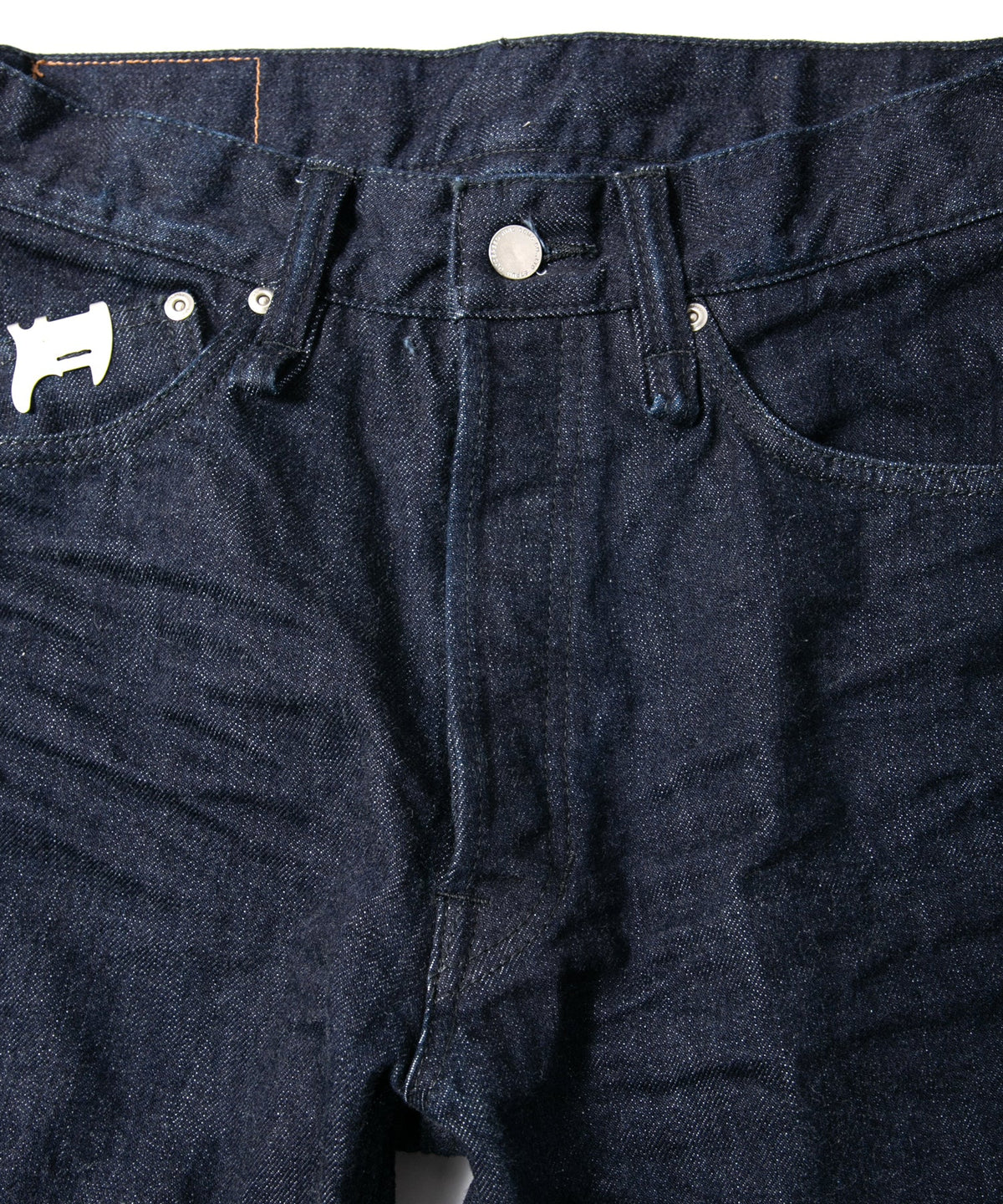 14oz ディープブルー ヘビーセルヴィッチ デニム 1977 レギュラーストレート ワンウォッシュ加工 - INDIGO-8