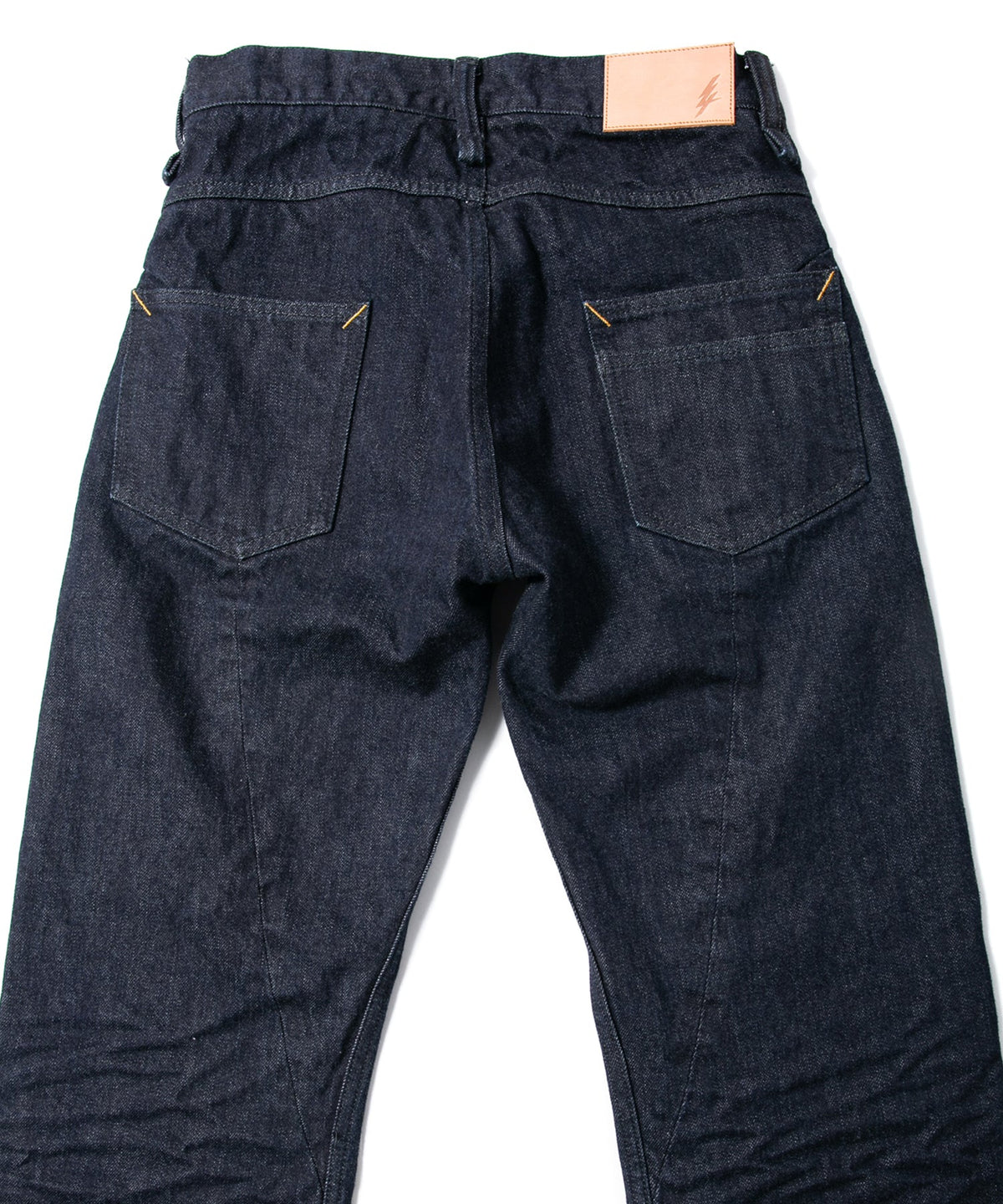 14oz ディープブルー ヘビーセルヴィッチ デニム 1977 レギュラーストレート ワンウォッシュ加工 - INDIGO-11