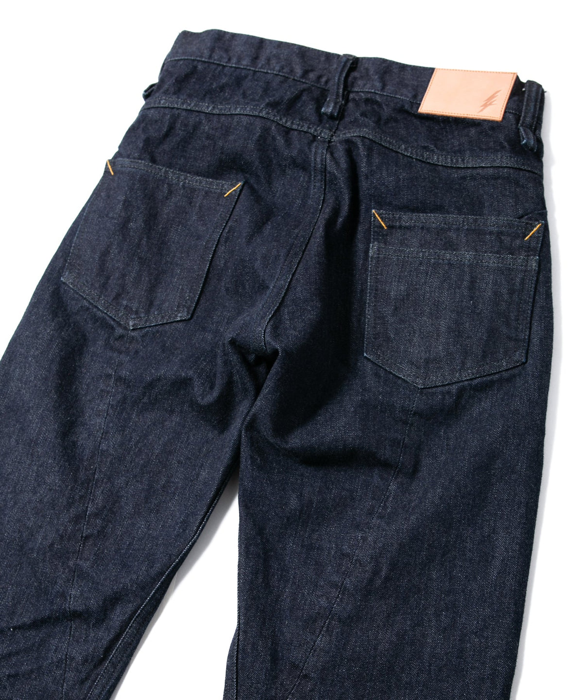 14oz ディープブルー ヘビーセルヴィッチ デニム 1977 レギュラーストレート ワンウォッシュ加工 - INDIGO-19