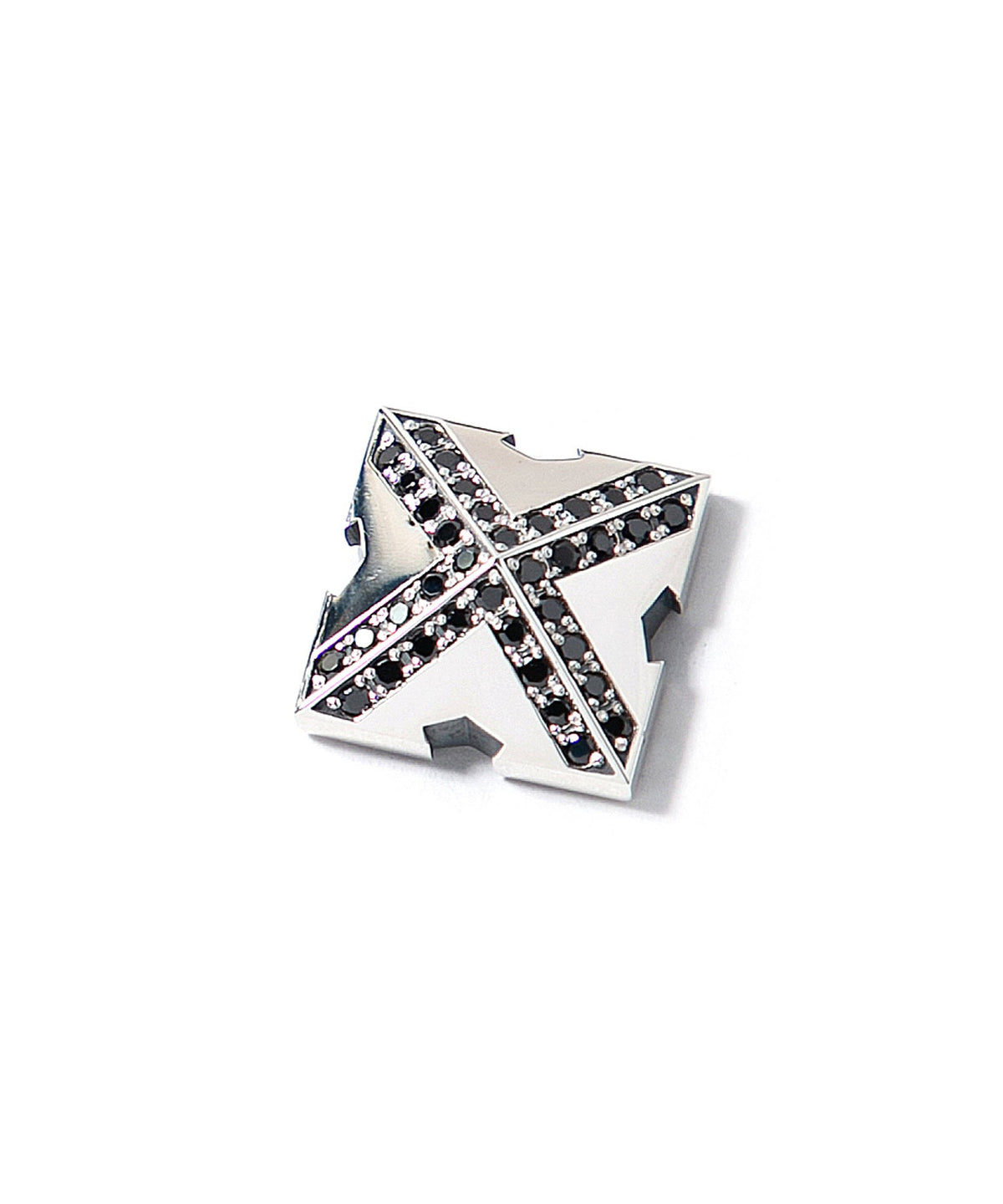スナップスタッズ - SILVER × BLACK