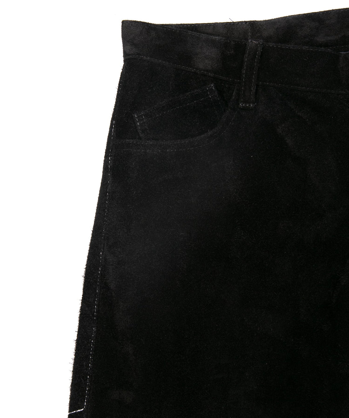 ジャパン ステアスエード LAD GEAR 5ポケットパンツ - BLACK-4