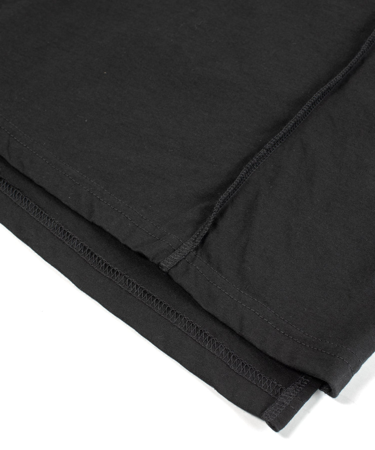 オーガニックコットン 強撚 天竺 ノースリーブ ワイド Tシャツ（オーバーサイズ） - BLACK-6