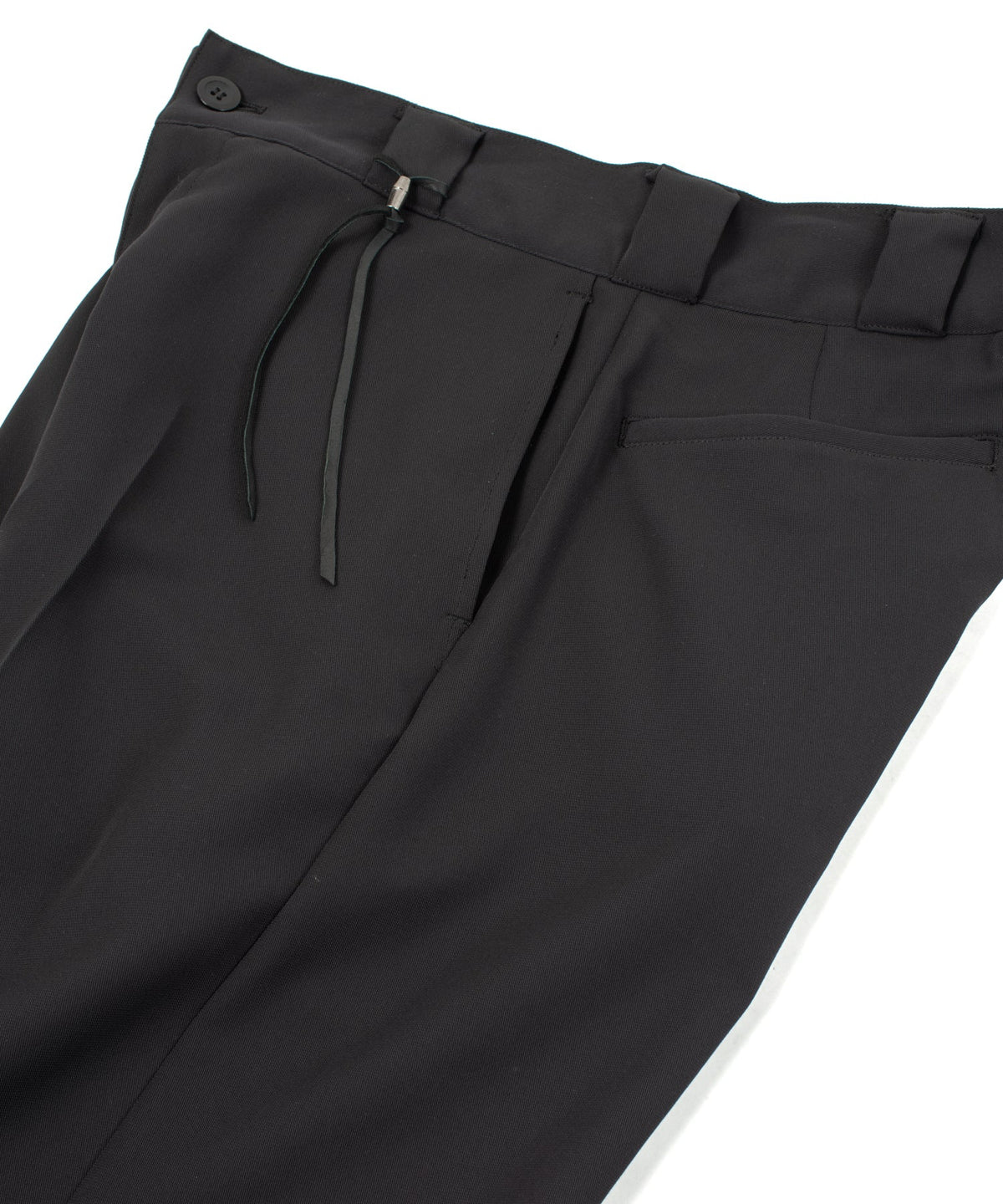 コットン ポリエステル高機能 ツイル スケーター チノパンツ - BLACK-11