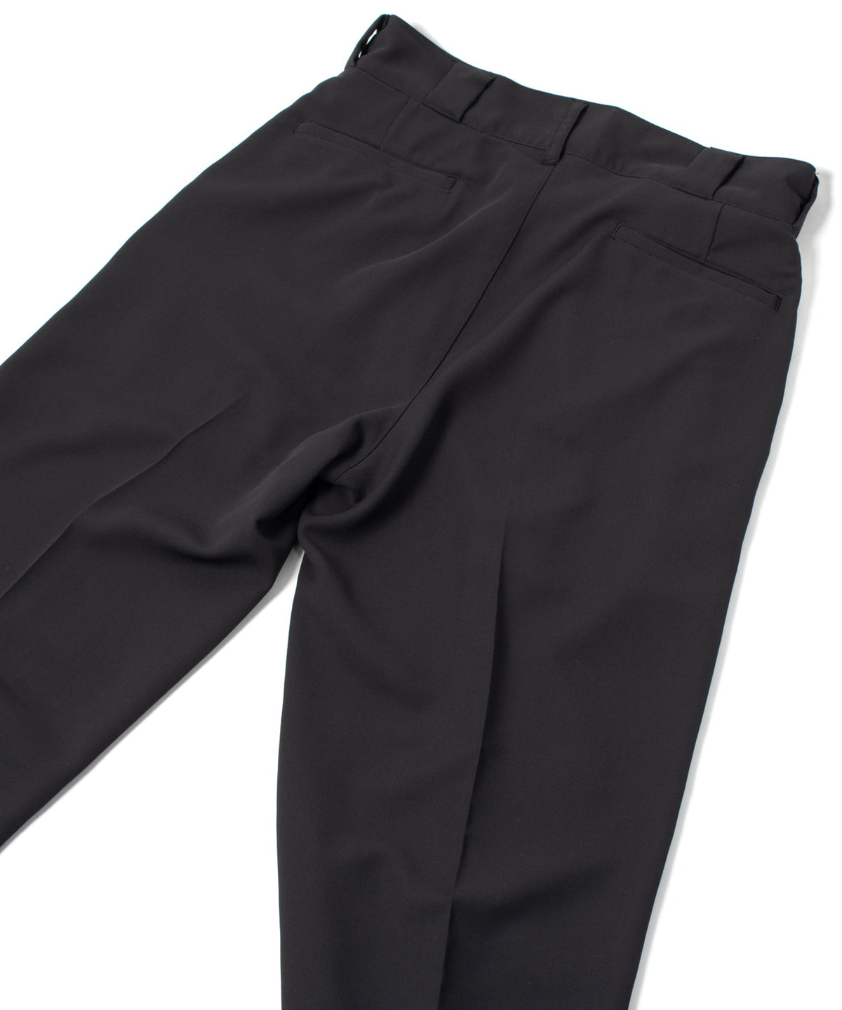 コットン ポリエステル高機能 ツイル スケーター チノパンツ - BLACK-10