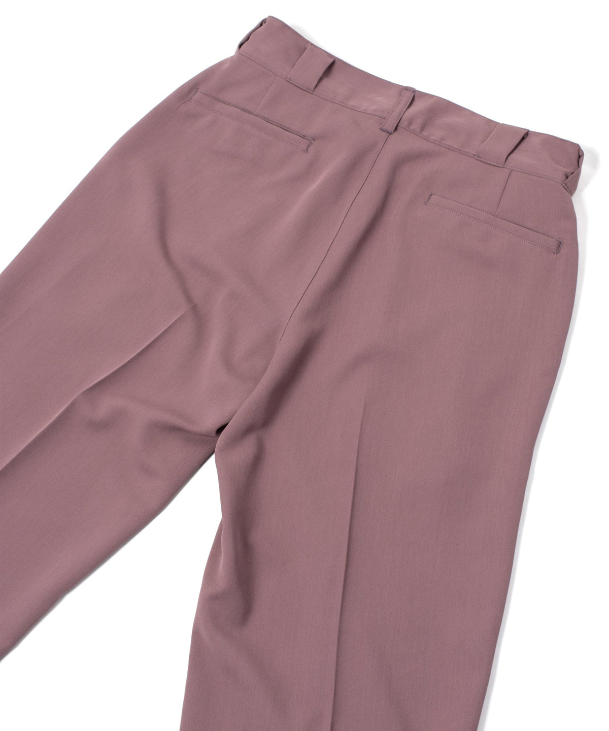 コットン ポリエステル高機能 ツイル スケーター チノパンツ - PLUM-9