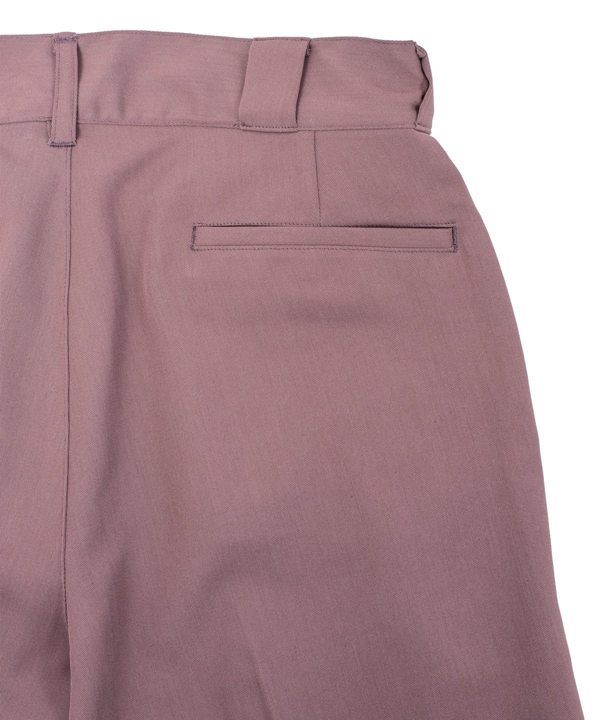 コットン ポリエステル高機能 ツイル スケーター チノパンツ - PLUM-7