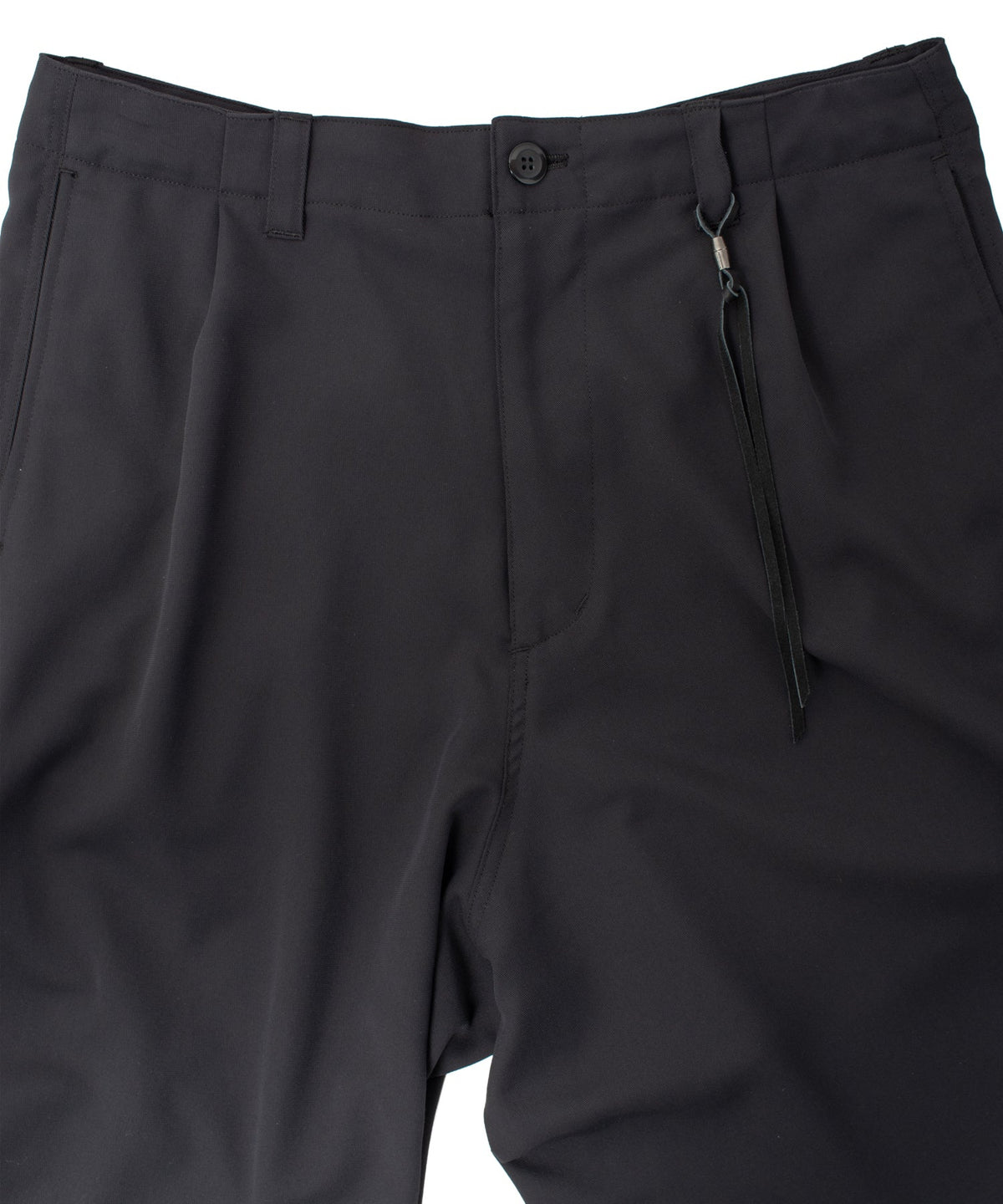 コットン ポリエステル高機能 ツイル リバース パジャマパンツ - BLACK-10