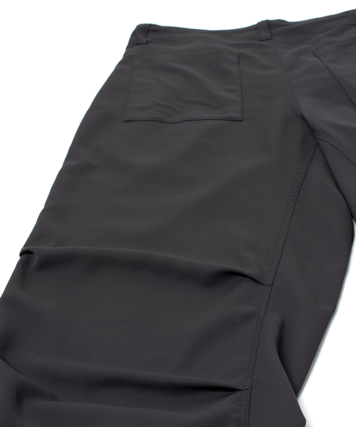 コットン ポリエステル高機能 ツイル リバース パジャマパンツ - BLACK-9